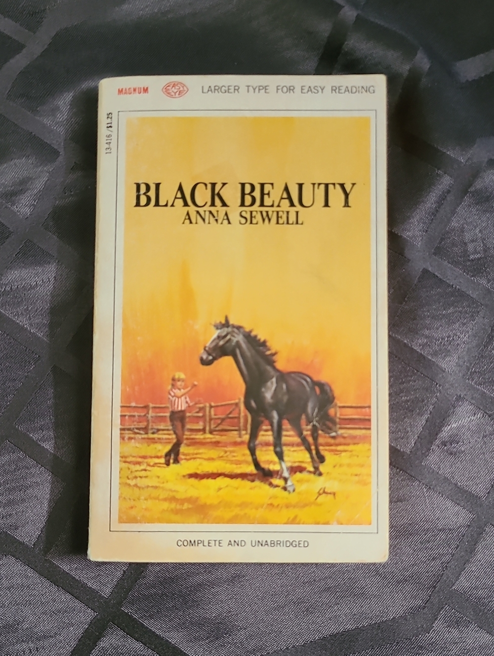 Vintage 1968 Black Beauty by Anna Sewell